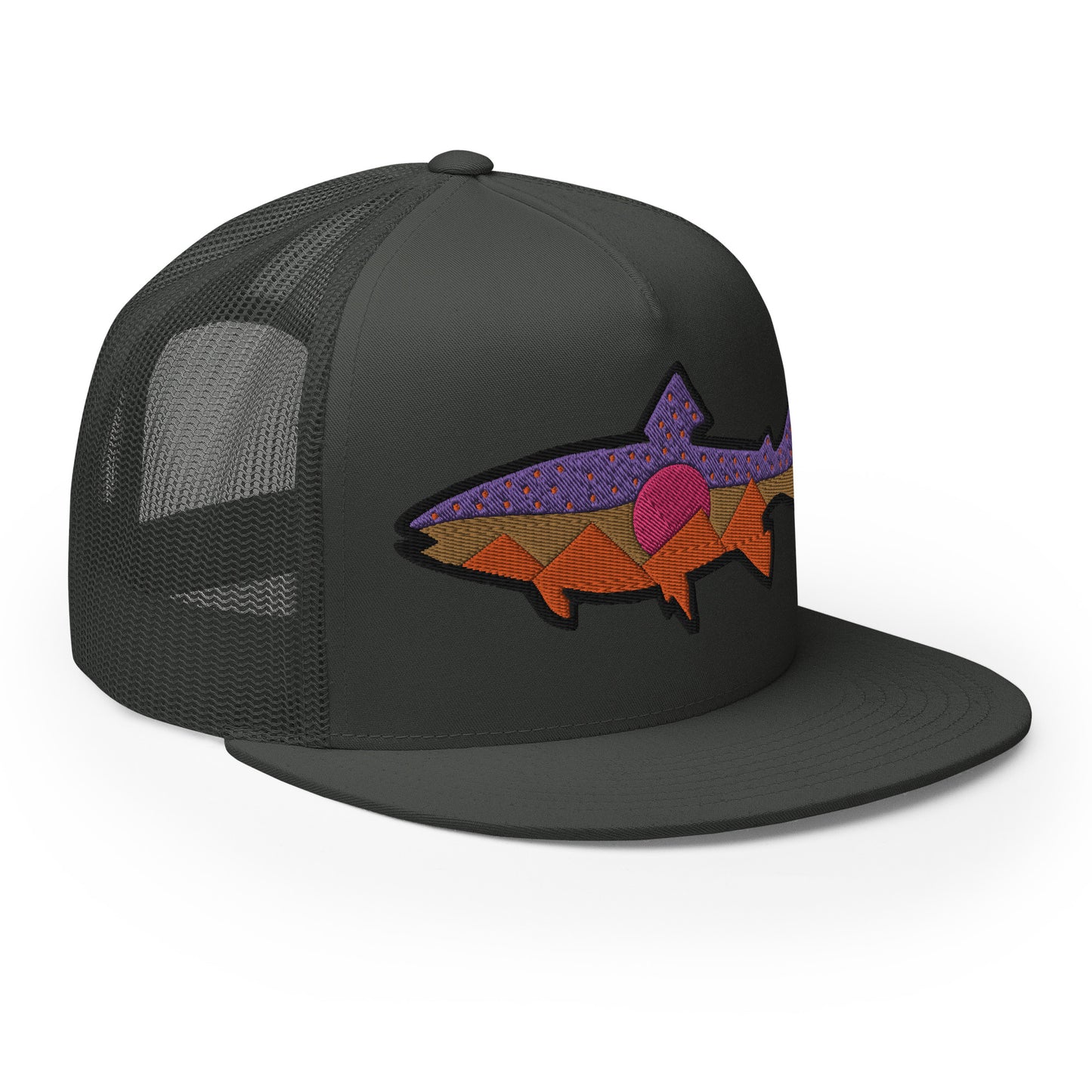 Brook Trout 5 Panel Trucker Cap