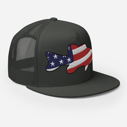 USA Bass Trucker Cap