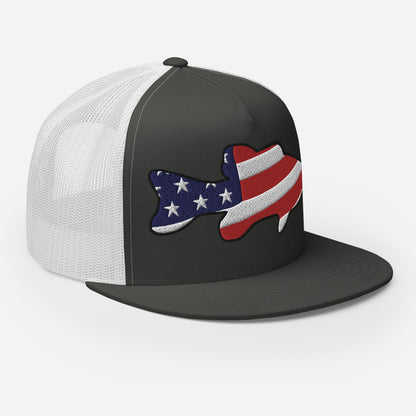 USA Bass Trucker Cap