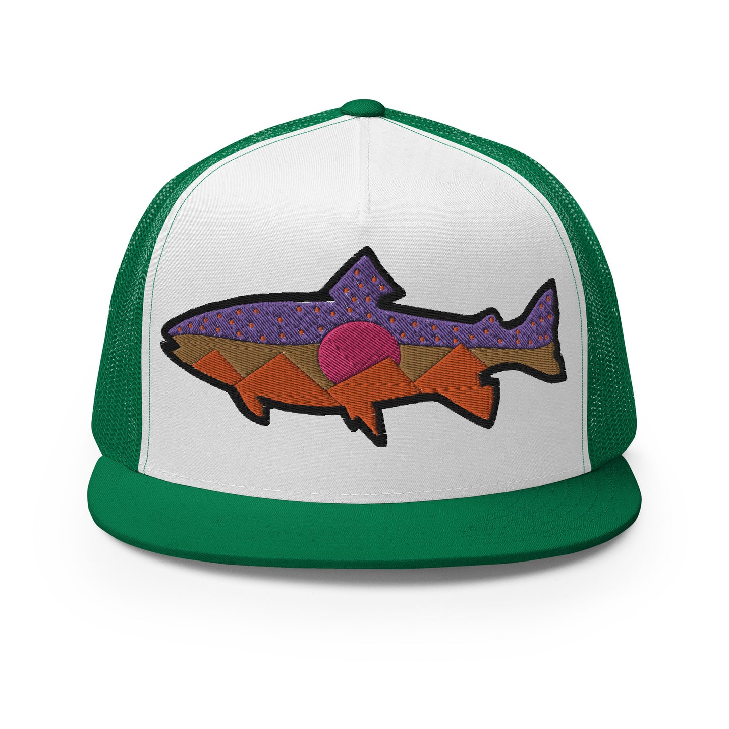 Brook Trout 5 Panel Trucker Cap