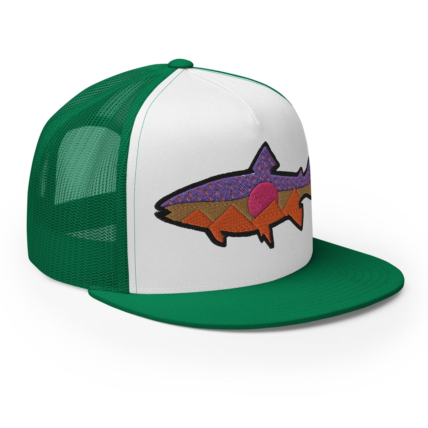 Brook Trout 5 Panel Trucker Cap