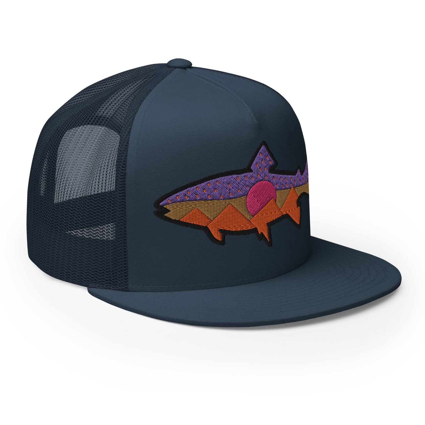 Brook Trout 5 Panel Trucker Cap