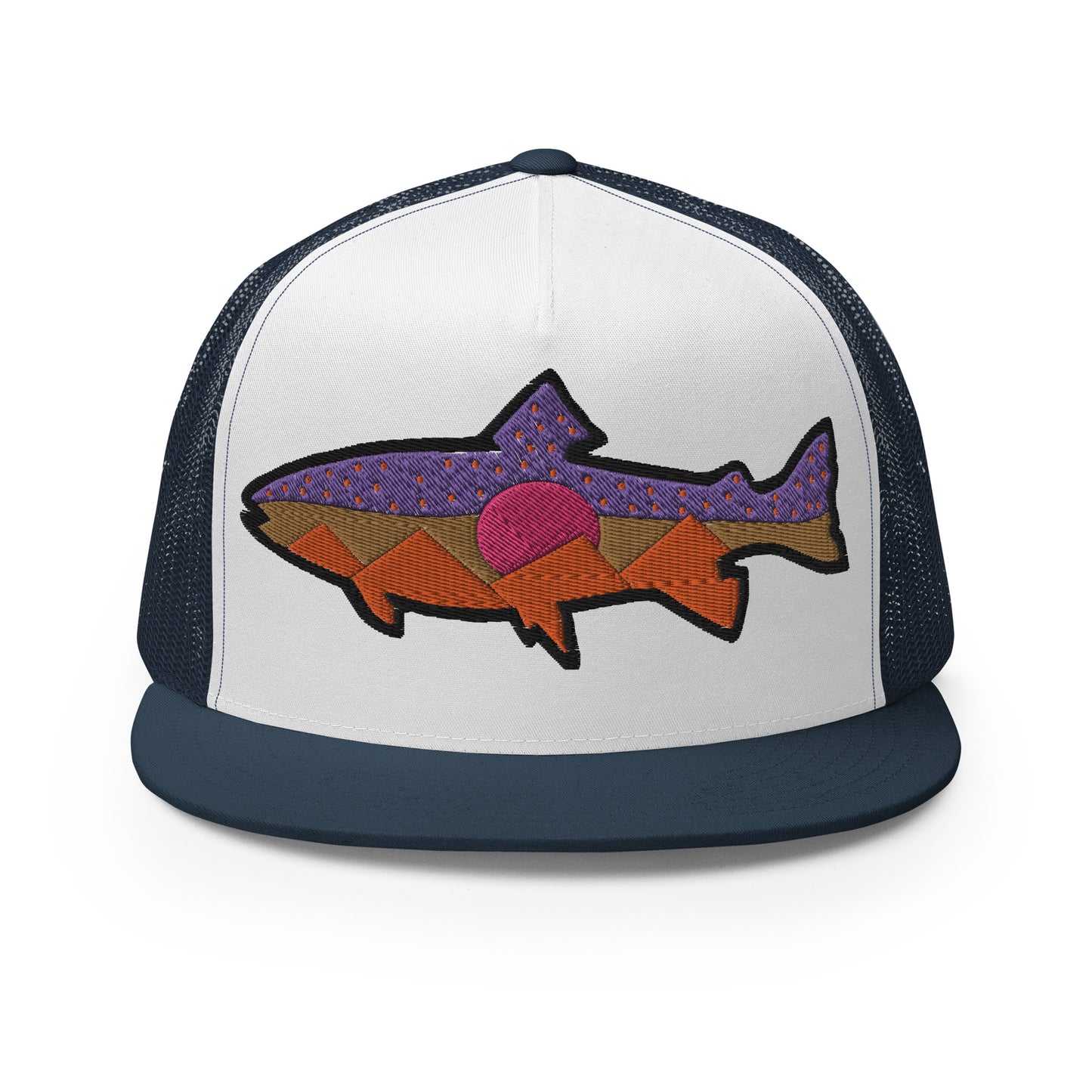 Brook Trout 5 Panel Trucker Cap