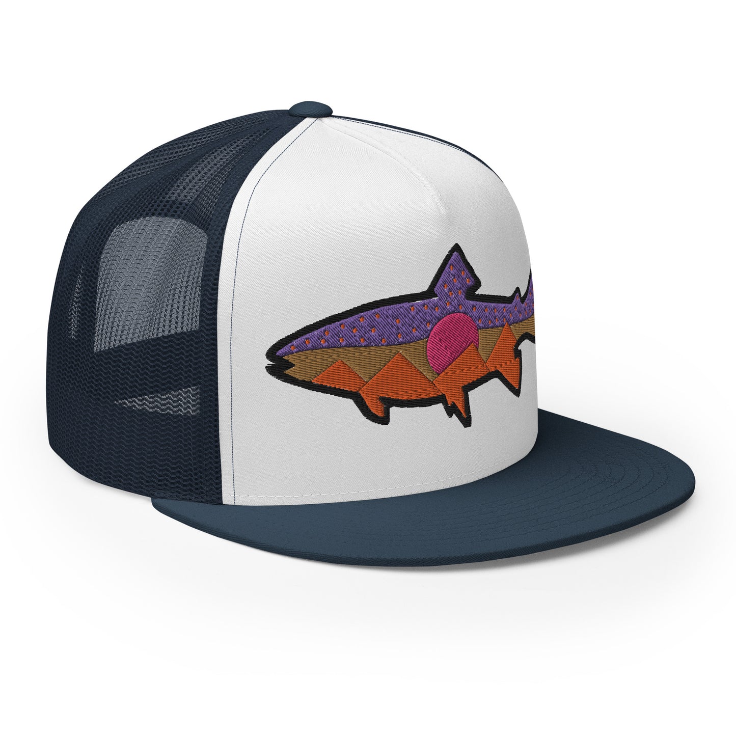 Brook Trout 5 Panel Trucker Cap