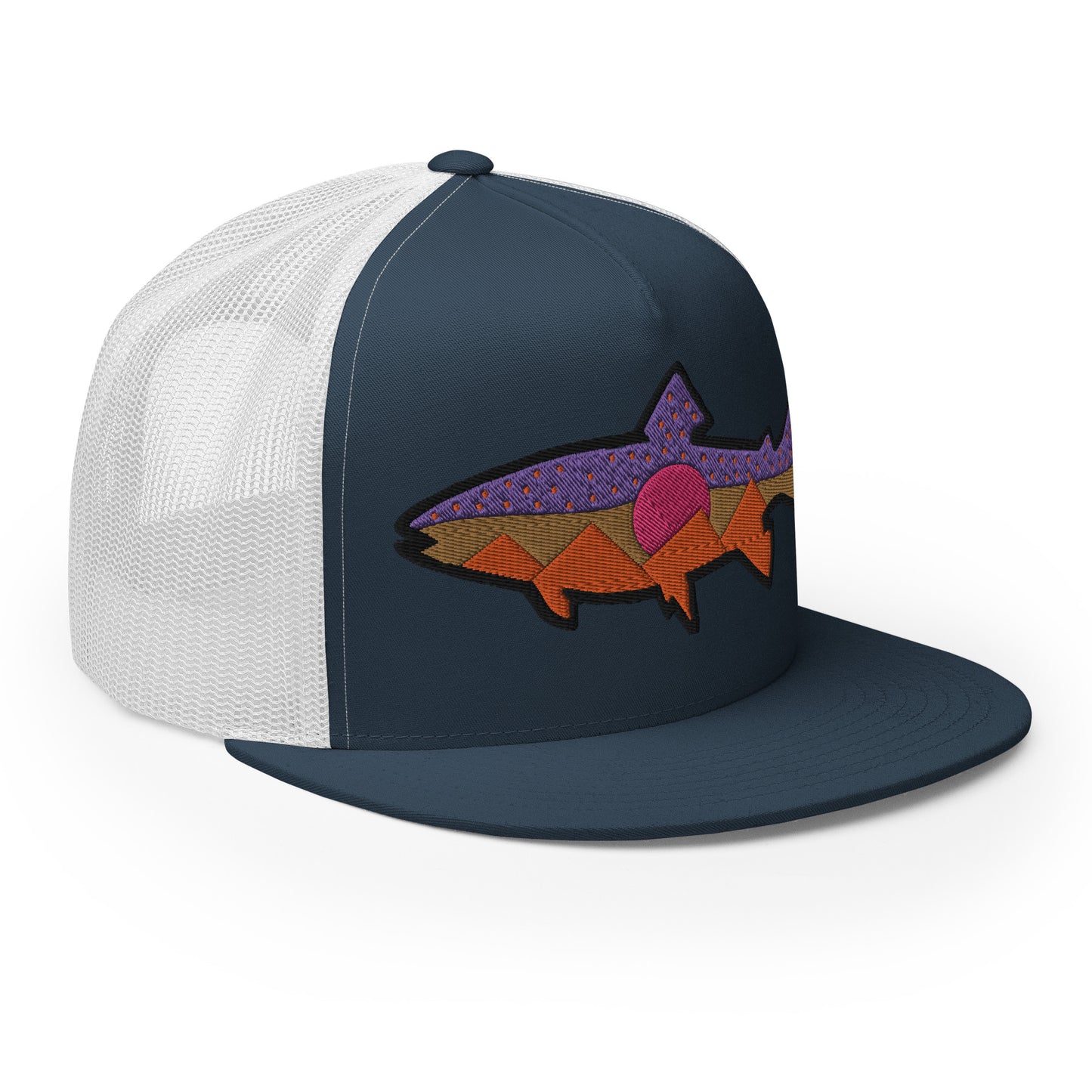 Brook Trout 5 Panel Trucker Cap