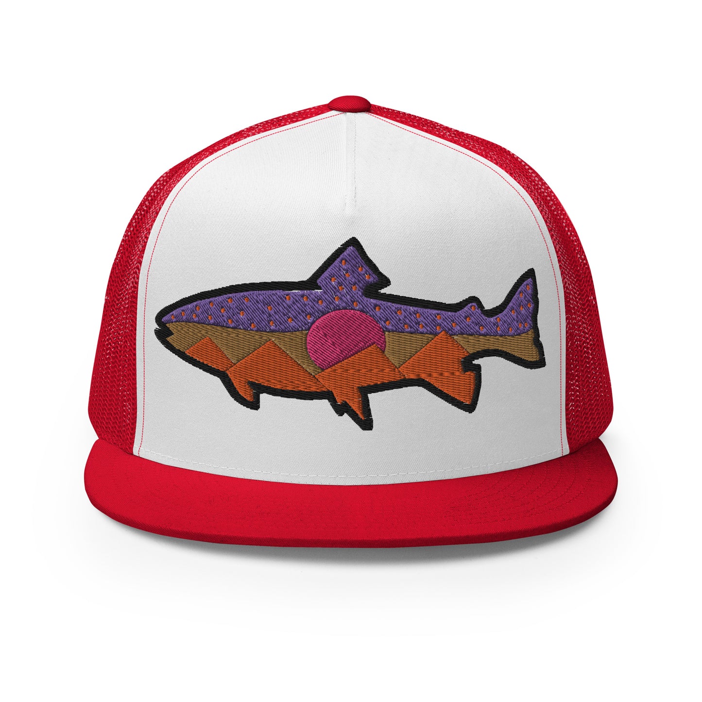 Brook Trout 5 Panel Trucker Cap