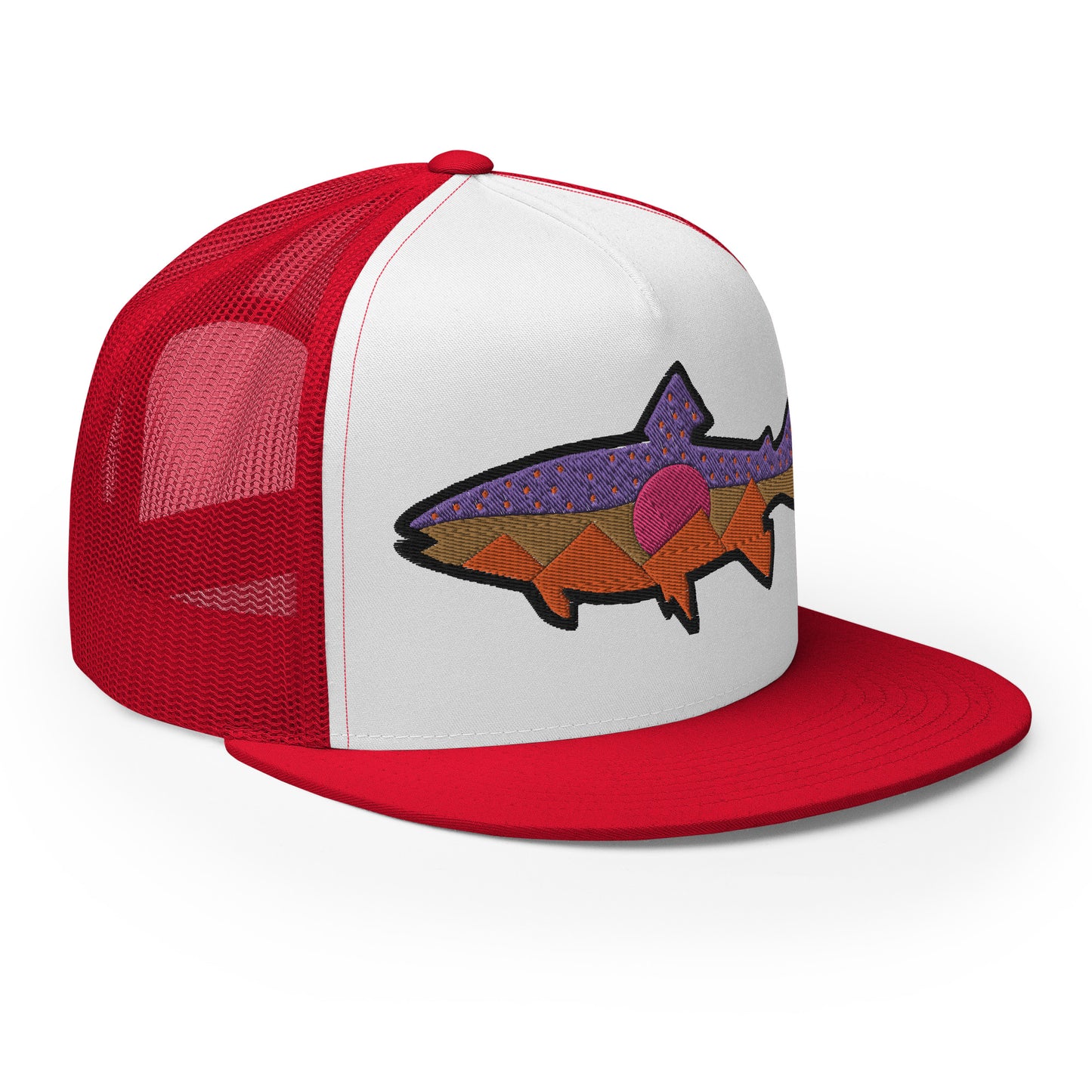 Brook Trout 5 Panel Trucker Cap