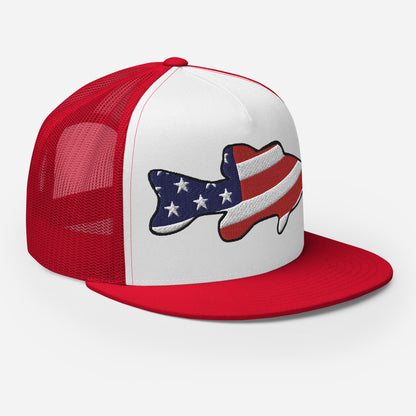 USA Bass Trucker Cap