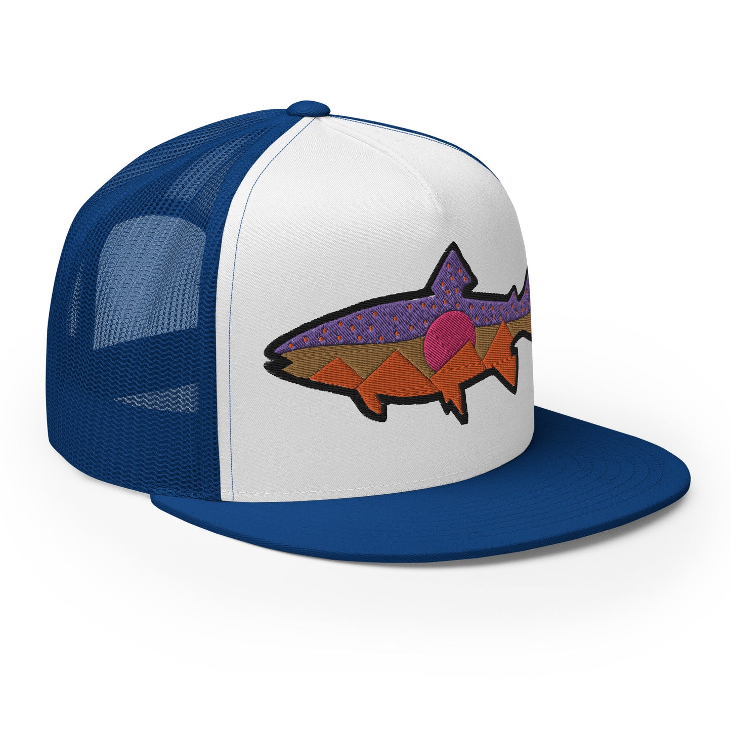 Brook Trout 5 Panel Trucker Cap