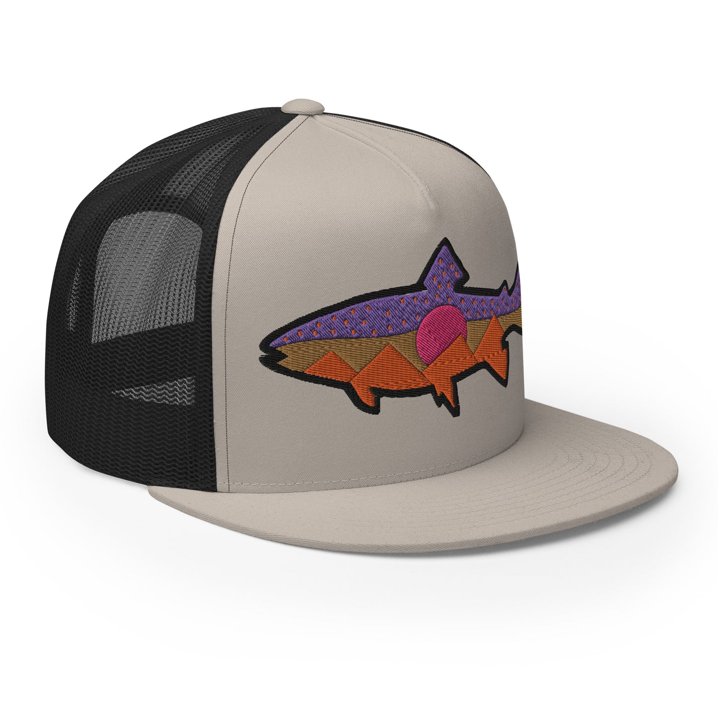 Brook Trout 5 Panel Trucker Cap