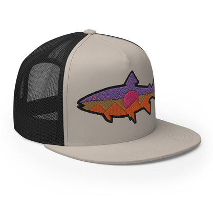 Brook Trout 5 Panel Trucker Cap