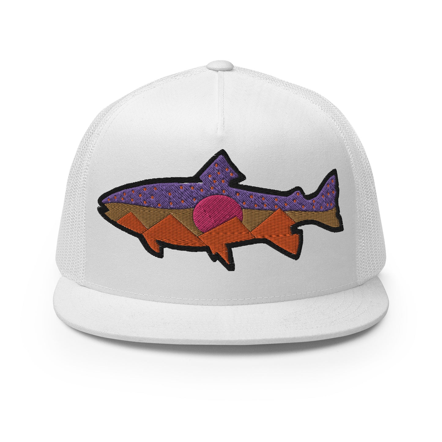 Brook Trout 5 Panel Trucker Cap