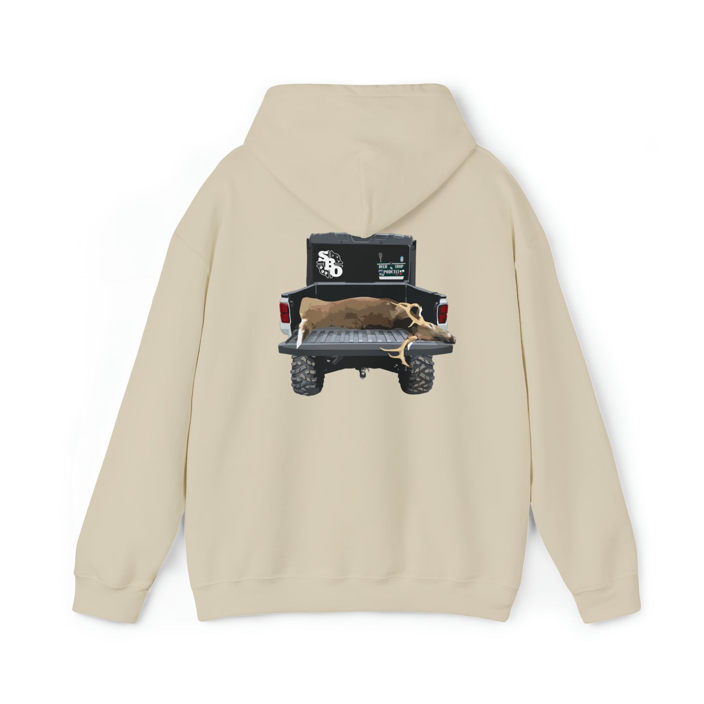 Side by Side Buck Hoodie