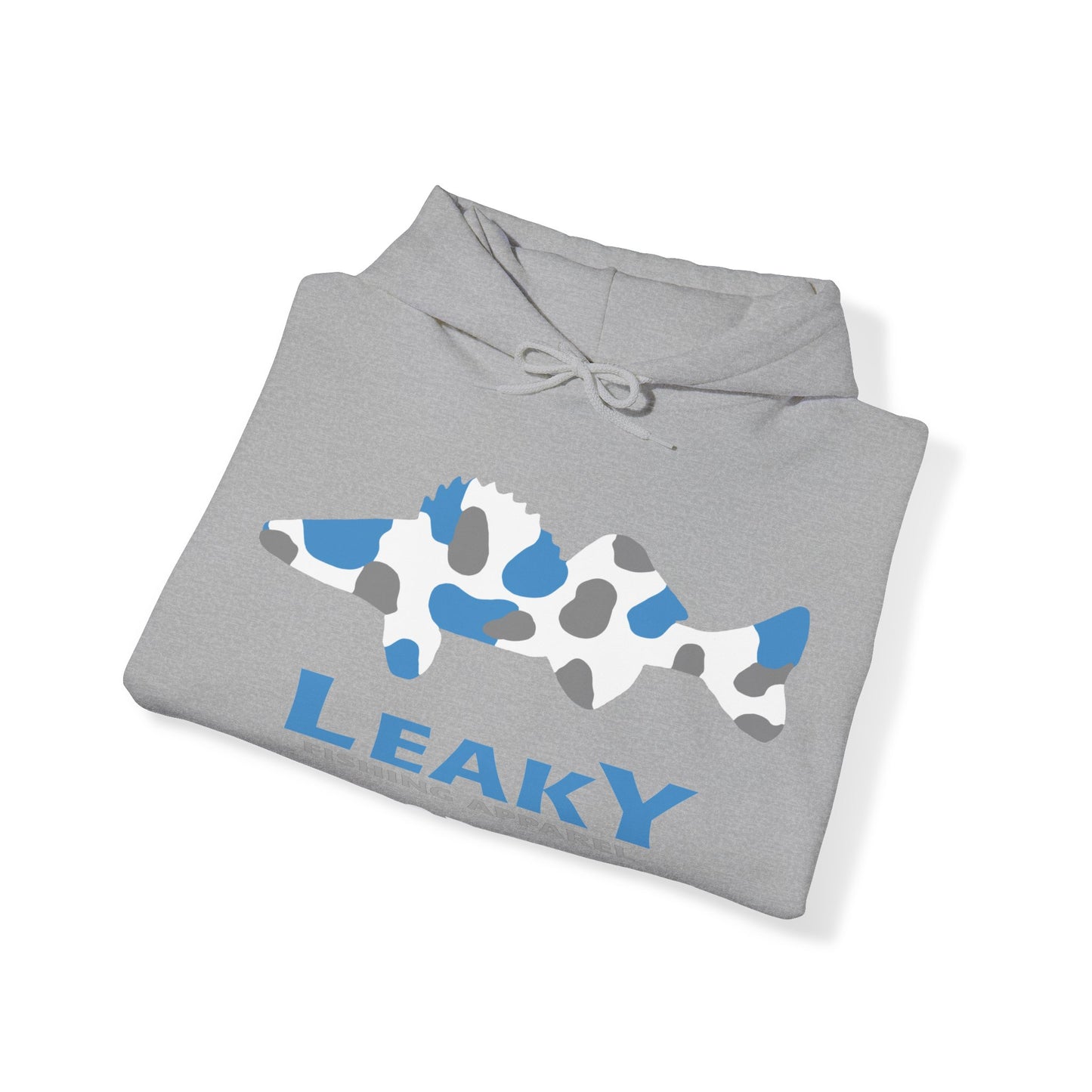 504 Sportfishing Blue Walleye Hoodie