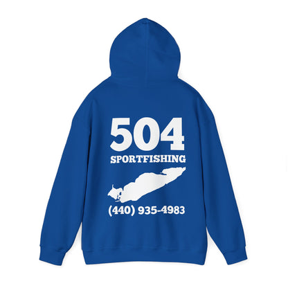 504 Sportfishing Blue Walleye Hoodie