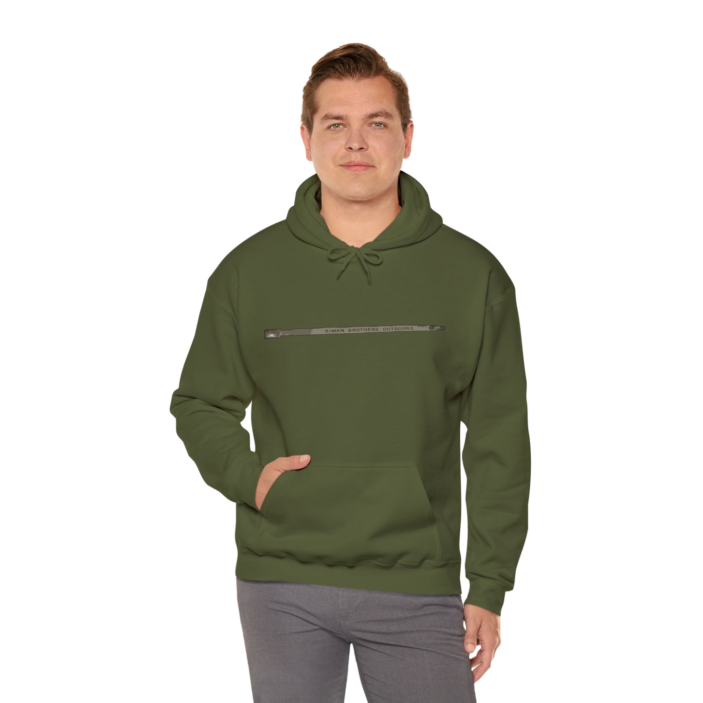 Metal Deer Tag Hoodie