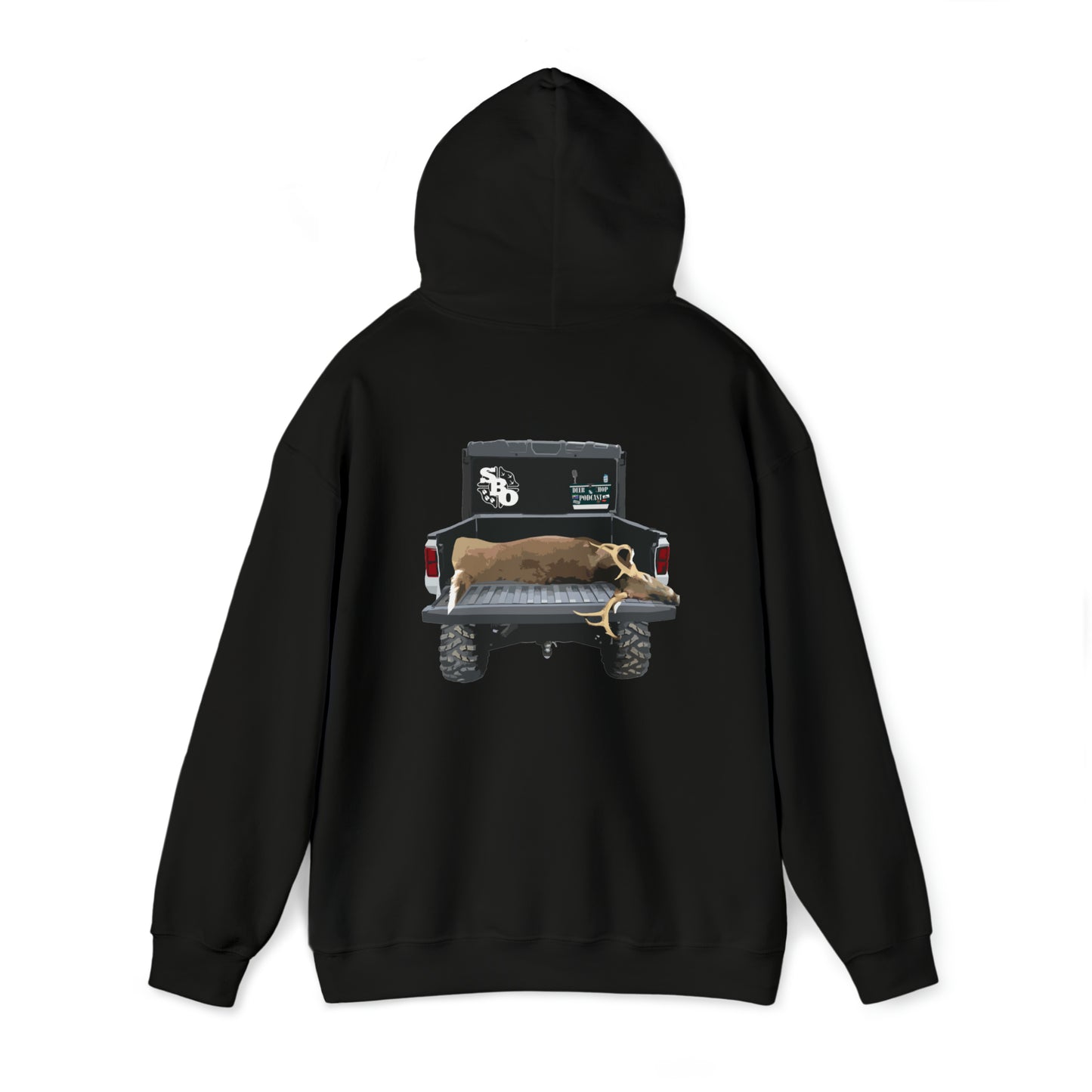 Side by Side Buck Hoodie