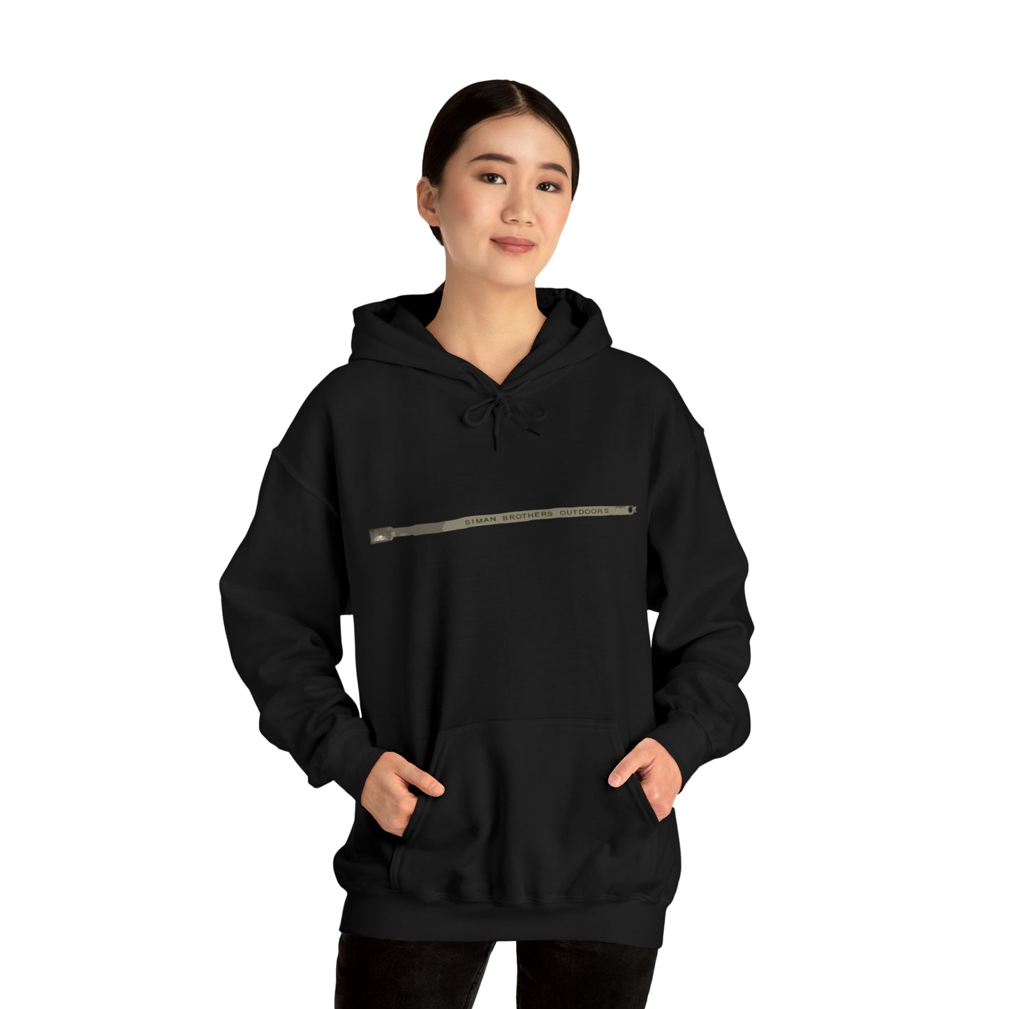 Metal Deer Tag Hoodie