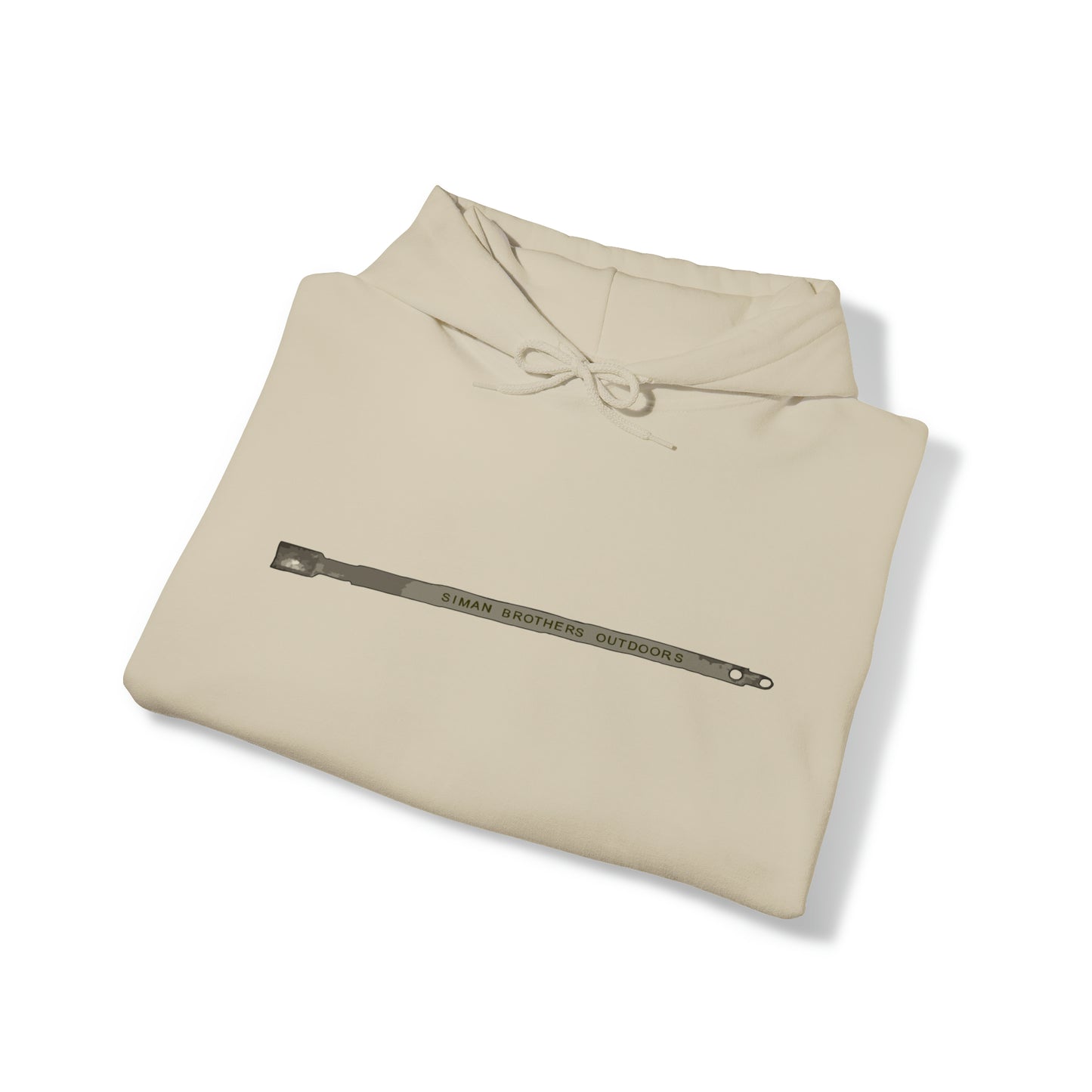 Metal Deer Tag Hoodie