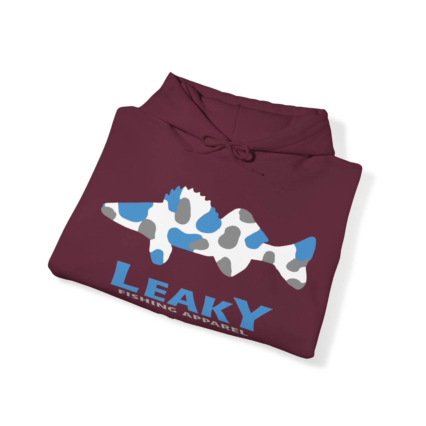504 Sportfishing Blue Walleye Hoodie
