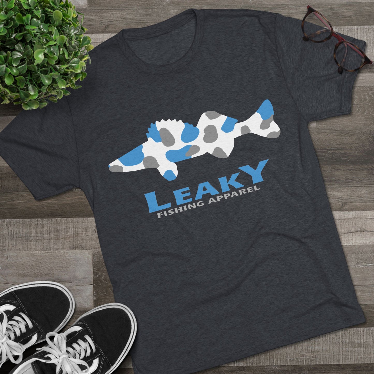 Camo Walleye T-Shirt