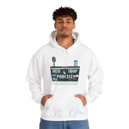 Deer Shop Podcast Hooded Sweatshirt