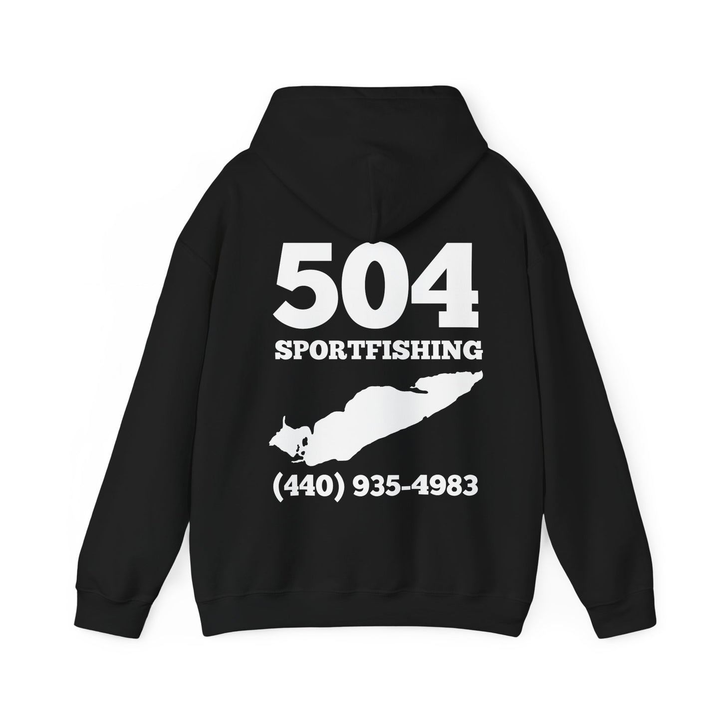504 Sportfishing Blue Walleye Hoodie