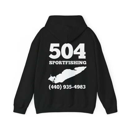 504 Sportfishing Blue Walleye Hoodie