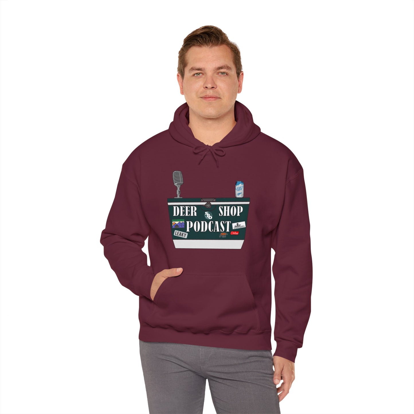 Deer Shop Podcast Hooded Sweatshirt
