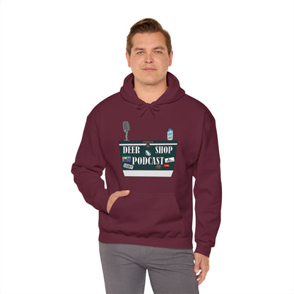 Deer Shop Podcast Hooded Sweatshirt