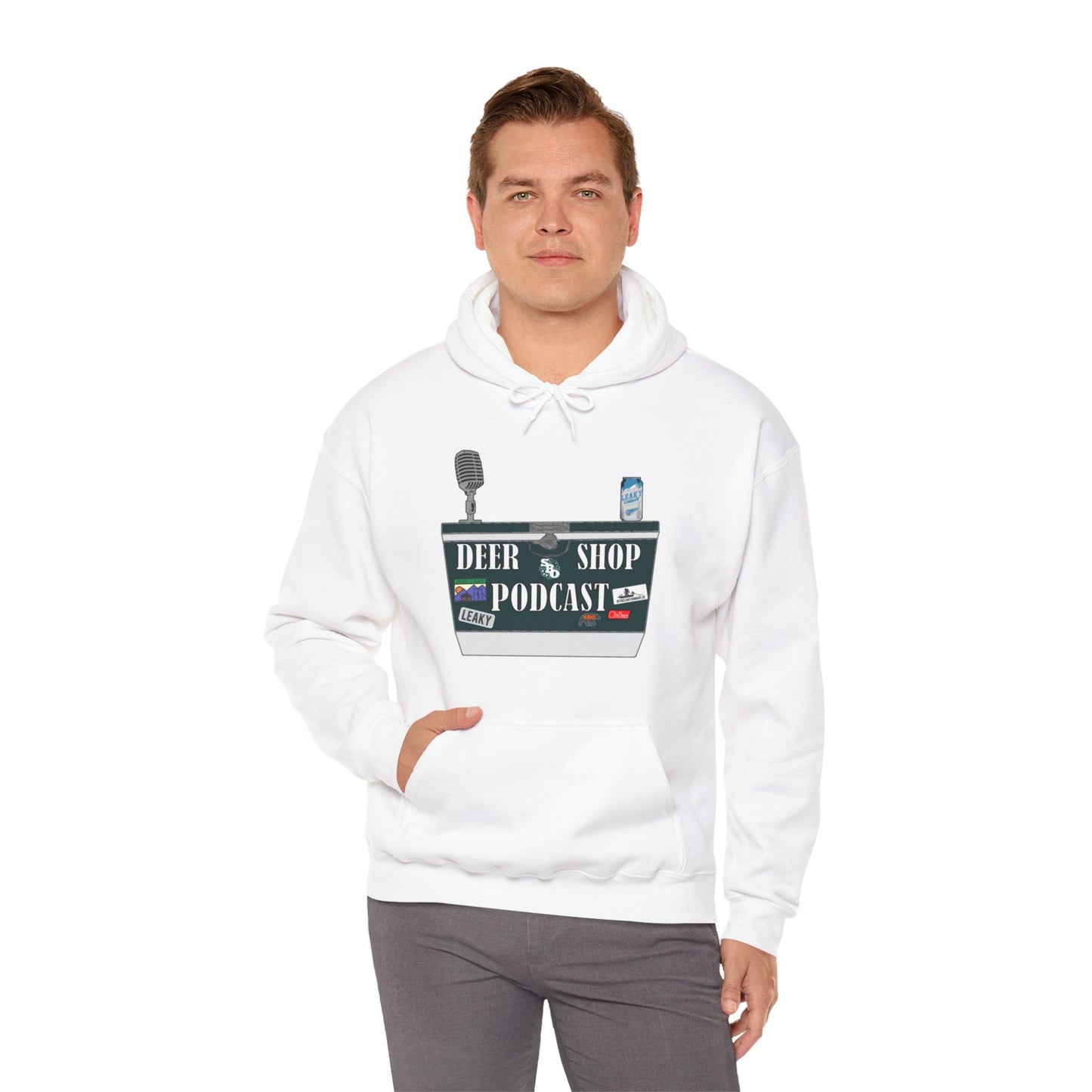 Deer Shop Podcast Hooded Sweatshirt