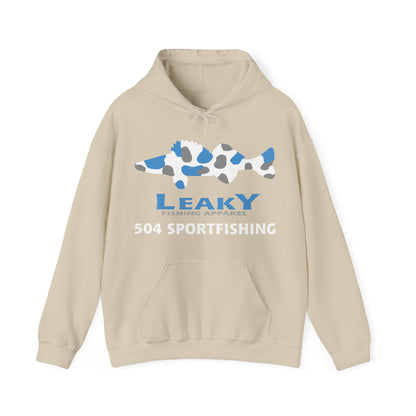 504 Sportfishing Blue Walleye Hoodie