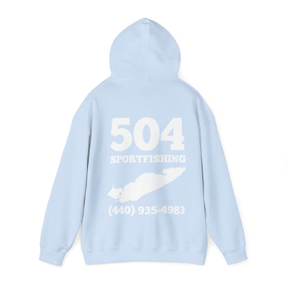 504 Sportfishing Blue Walleye Hoodie