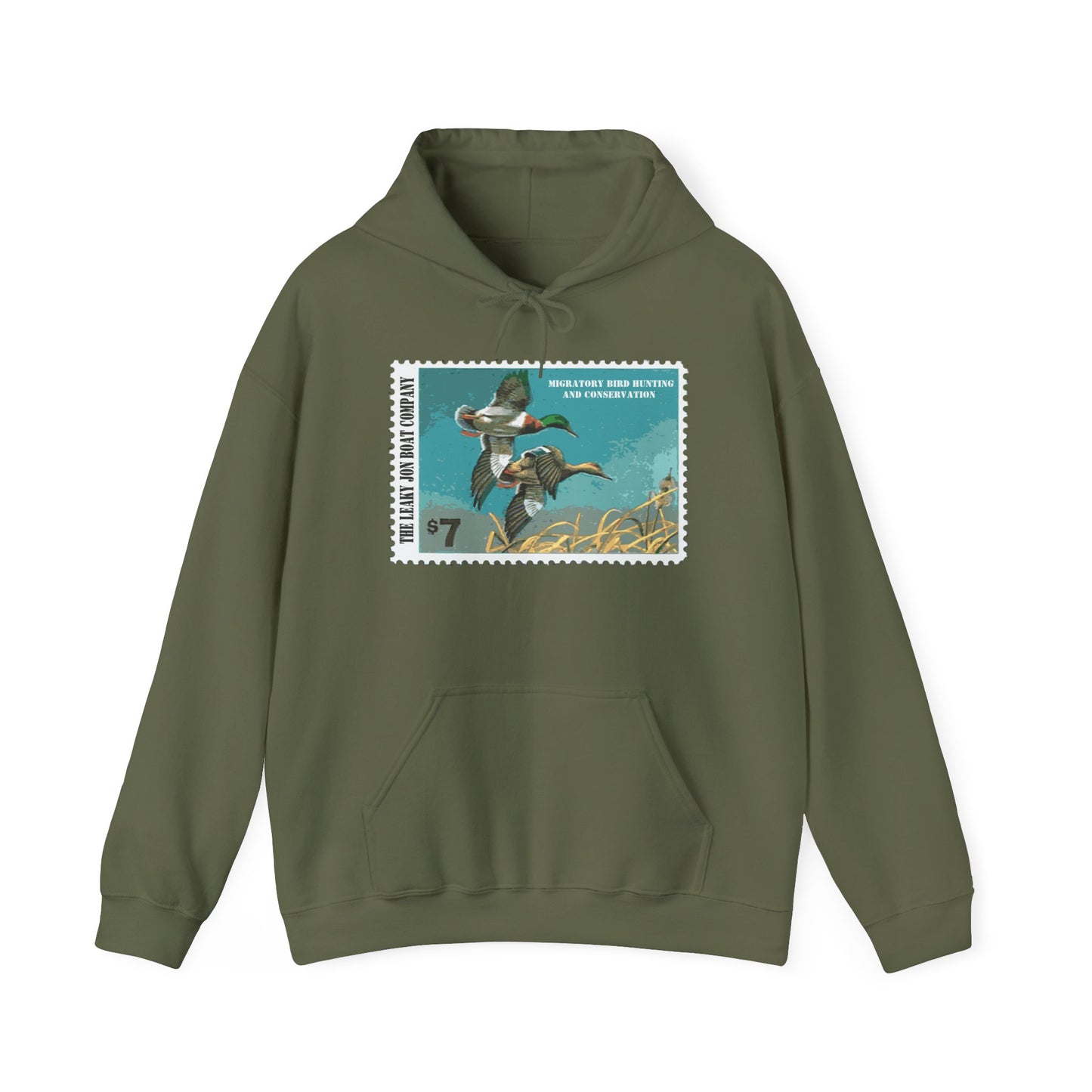 Retro Duck Stamp Hoodie