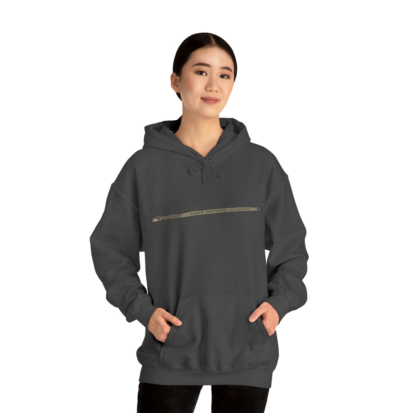 Metal Deer Tag Hoodie