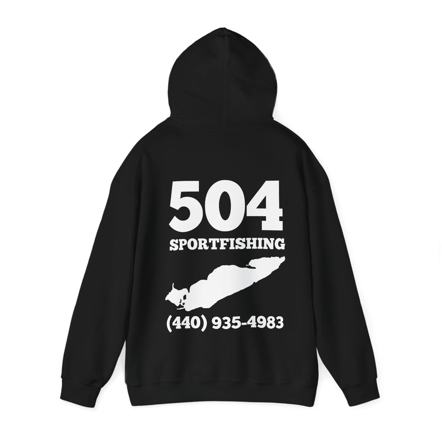 504 Sportfishing Blue Walleye Hoodie