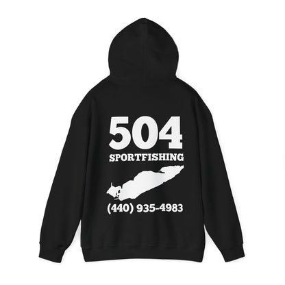 504 Sportfishing Blue Walleye Hoodie