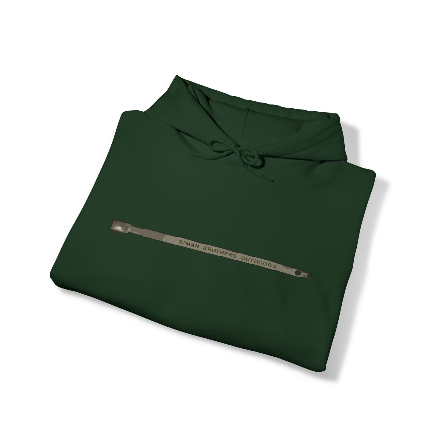 Metal Deer Tag Hoodie