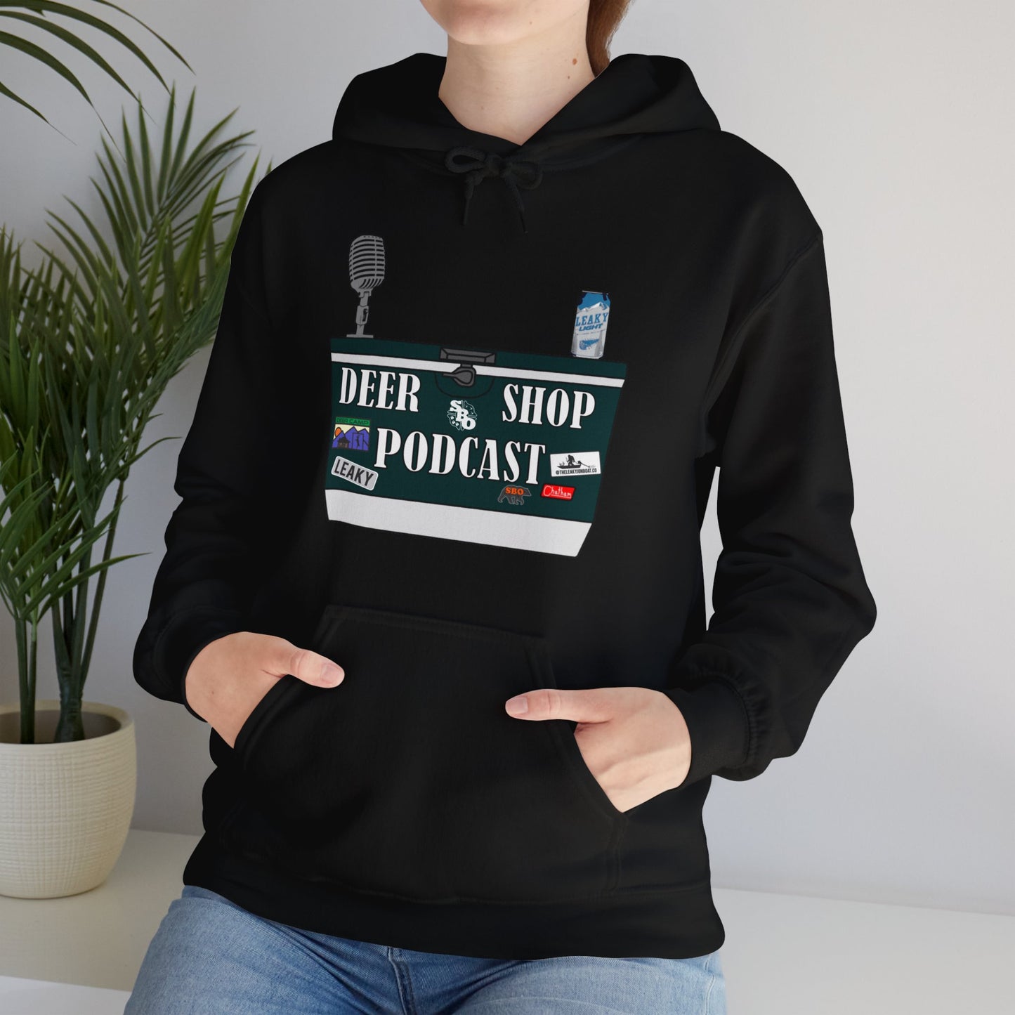 Deer Shop Podcast Hooded Sweatshirt