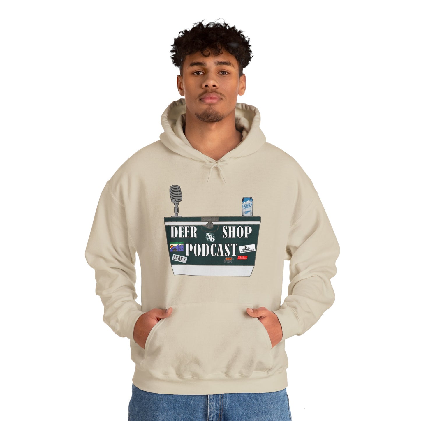 Deer Shop Podcast Hooded Sweatshirt