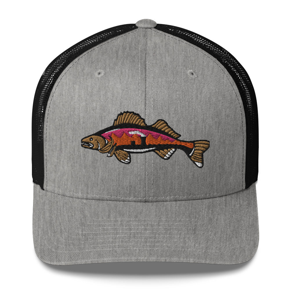 Walleye Horizon Trucker Cap