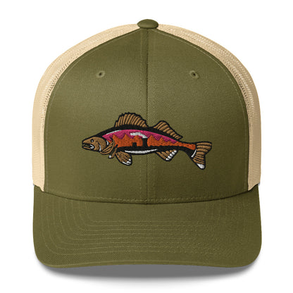 Walleye Horizon Trucker Cap