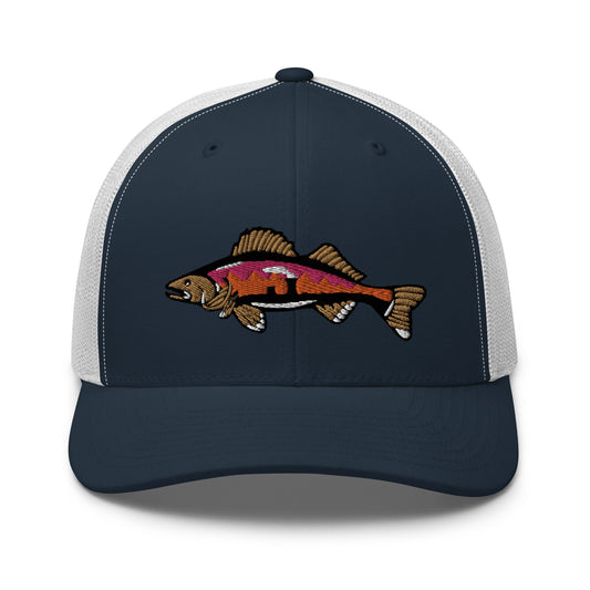 Walleye Horizon Trucker Cap